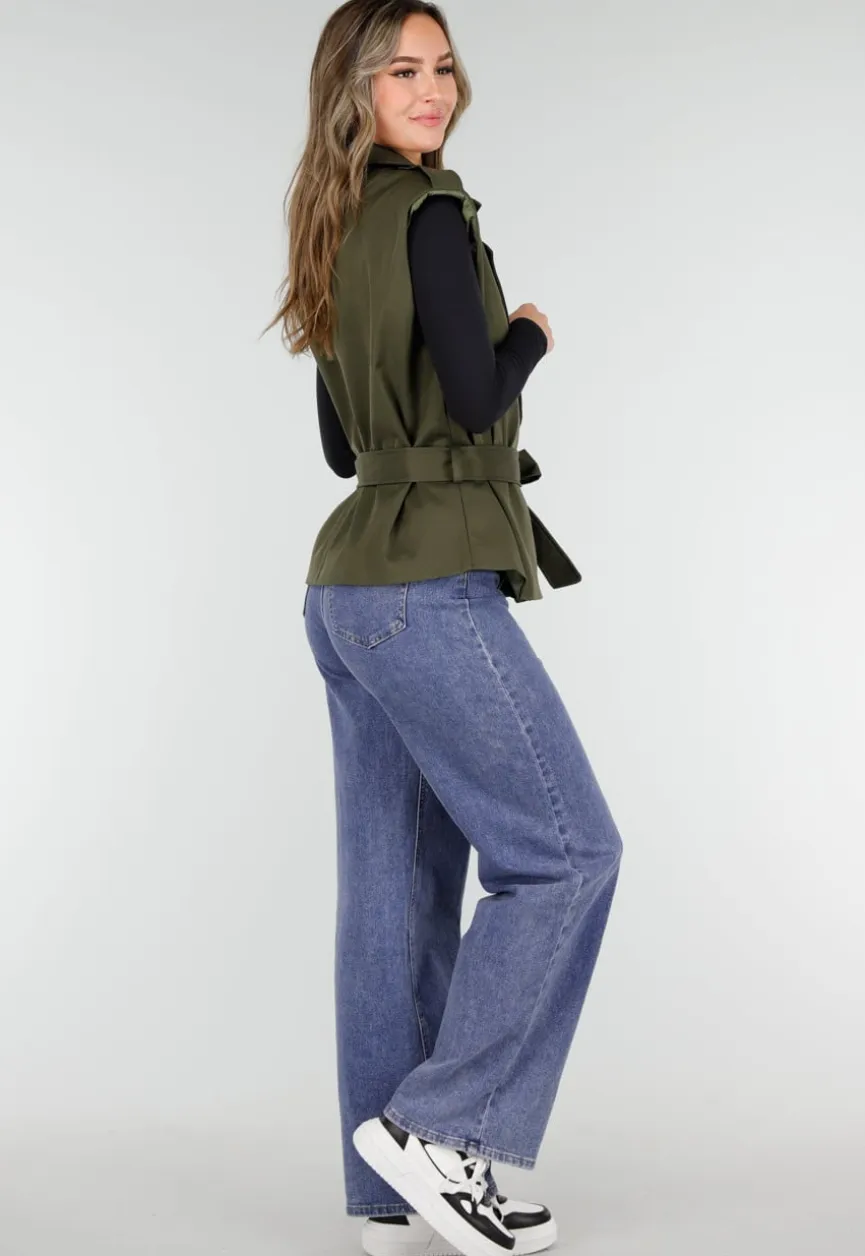 Overslag Gilet Groen