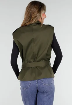 Overslag Gilet Groen