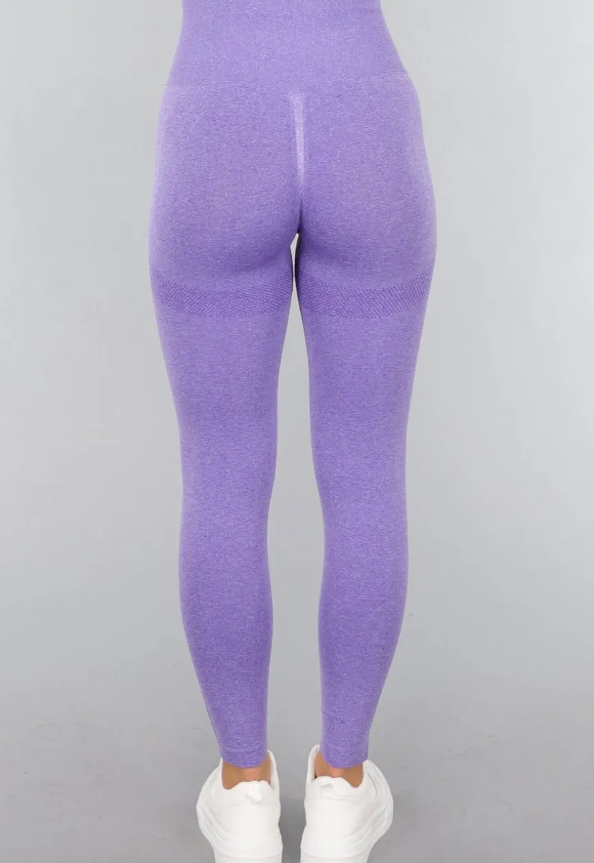 Paarse Squat Proof Sportlegging