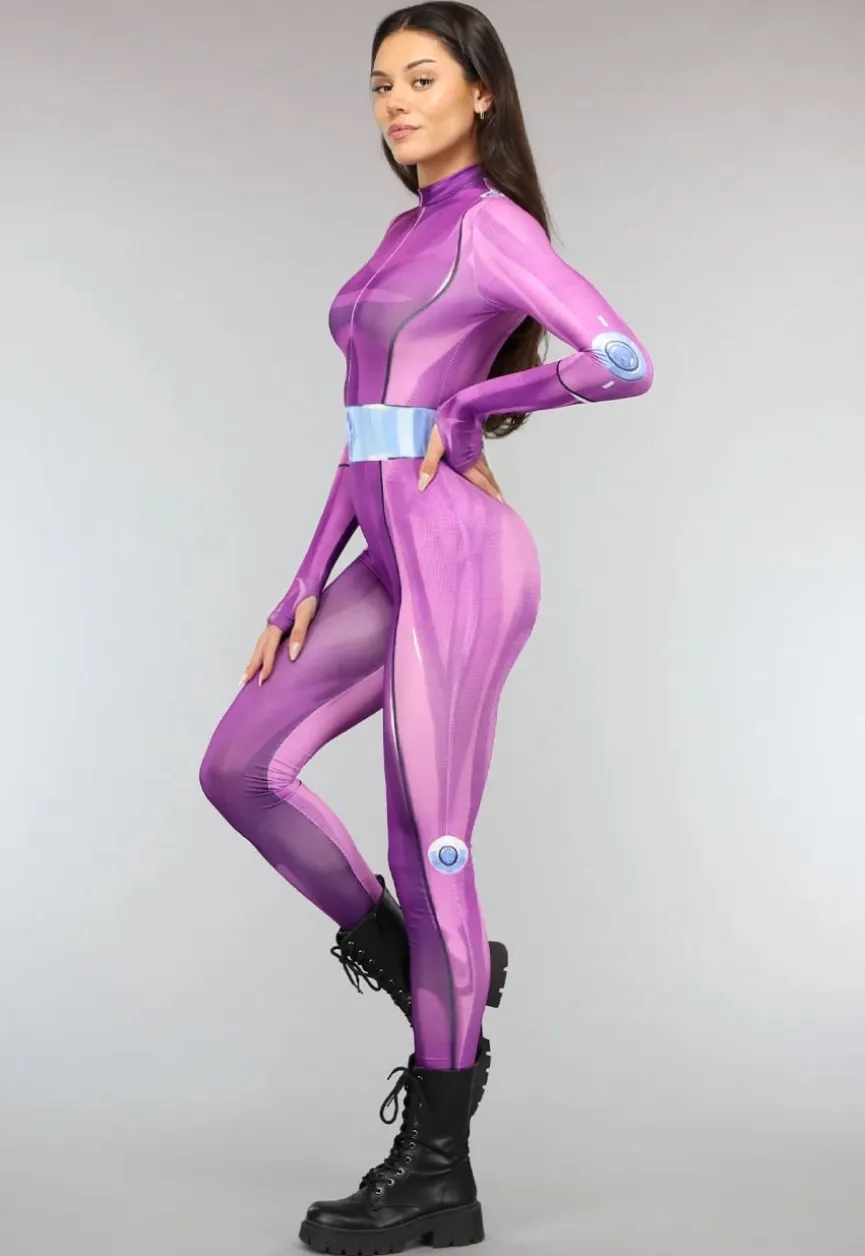 Paars Totally Spies Kostuum