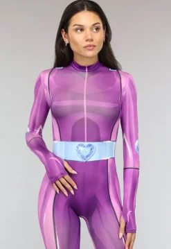 Paars Totally Spies Kostuum