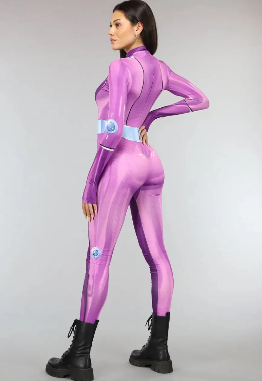 Paars Totally Spies Kostuum