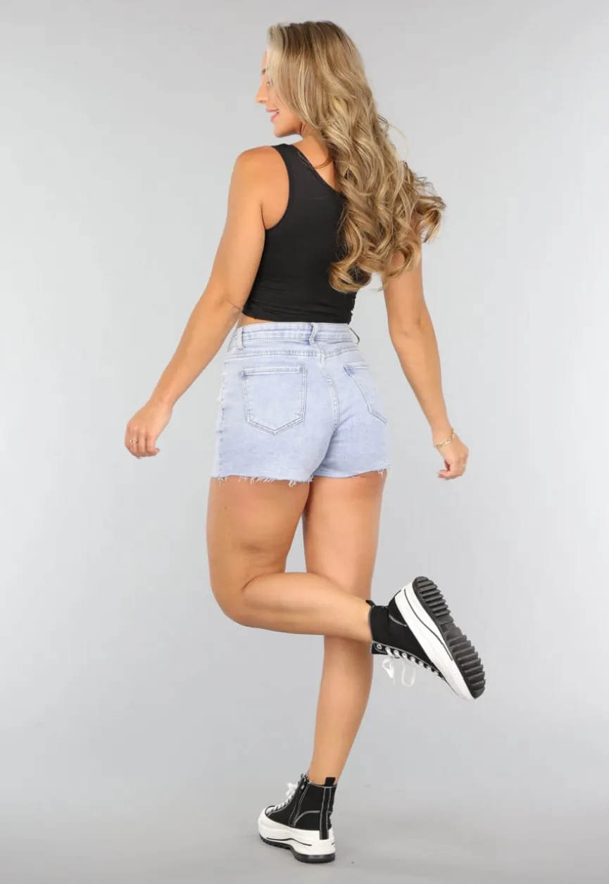 Padded Sporttop met Overslag