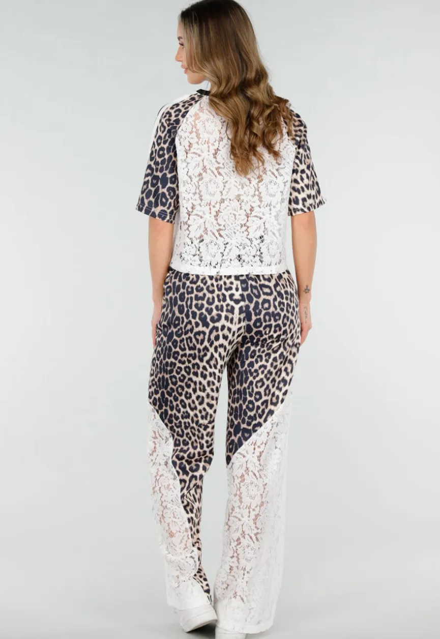 Panterprint Kant Set met Top en Broek