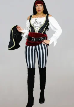 Piraten Kostuum met Broek en Accessoires