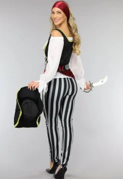 Piraten Kostuum met Broek en Accessoires