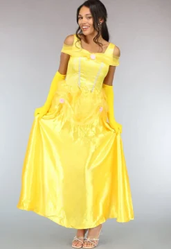 Prinses Belle Kostuum met Handschoenen