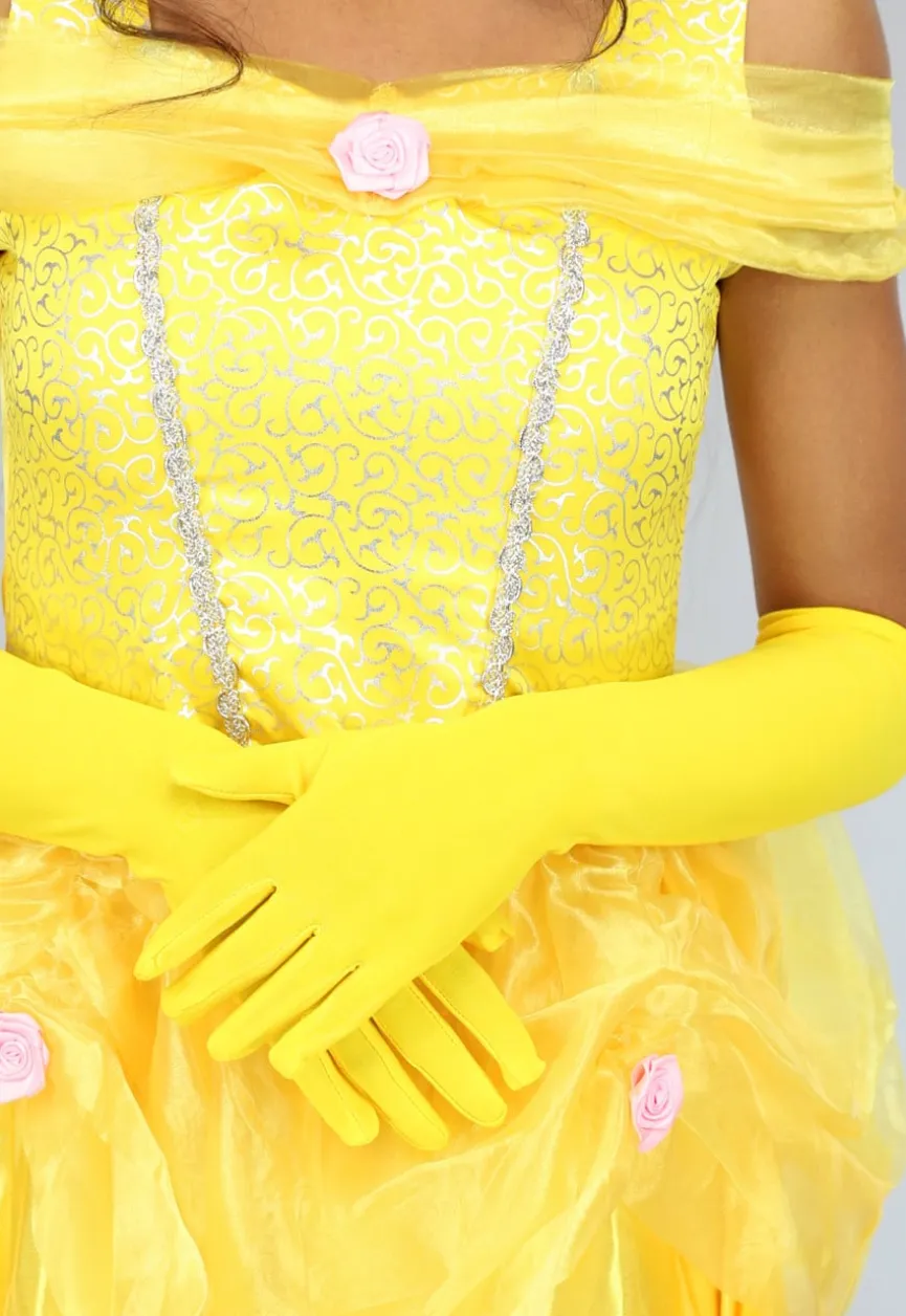 Prinses Belle Kostuum met Handschoenen