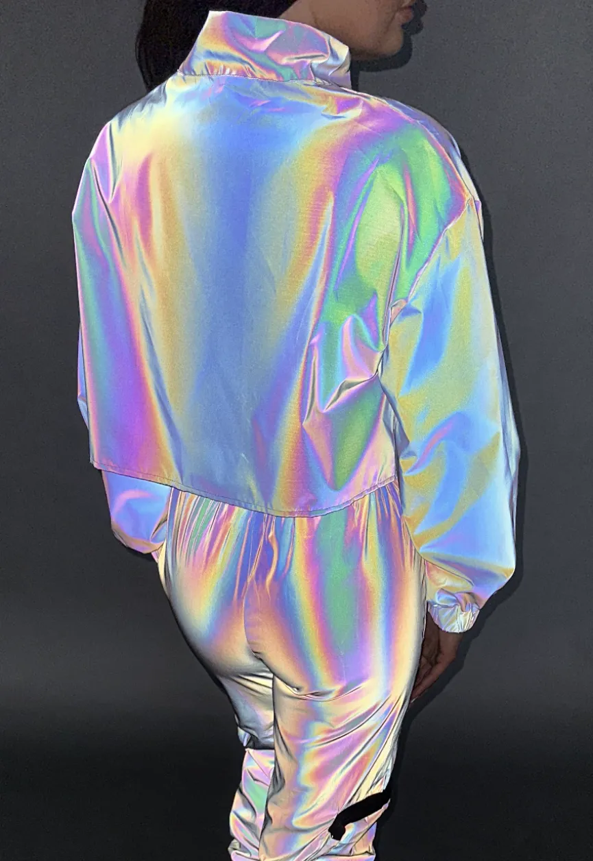 Reflecterende Bolero met Cape Look