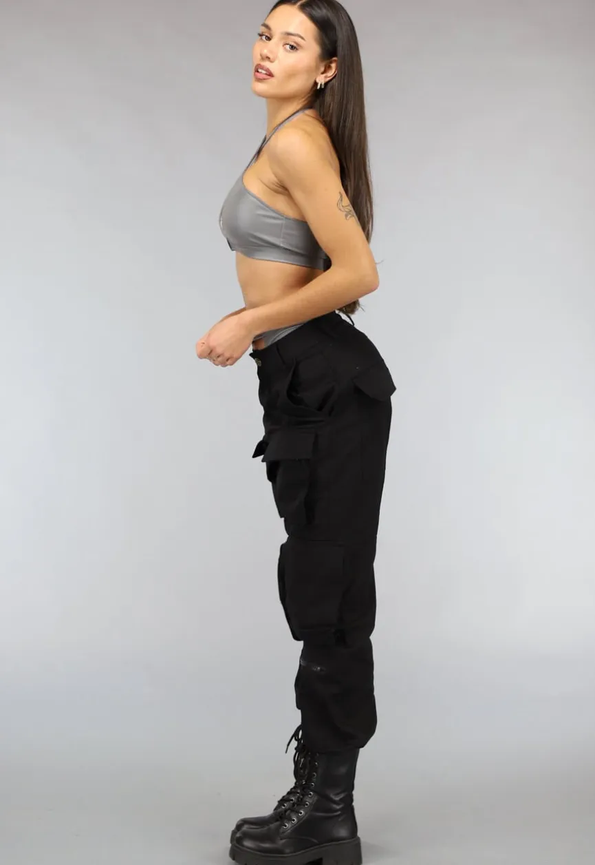 Reflecterende Two Piece met Cut Outs en Voorgevormde Cups