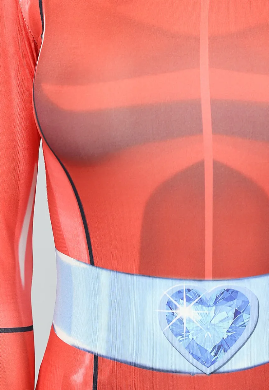 Rood Totally Spies Kostuum