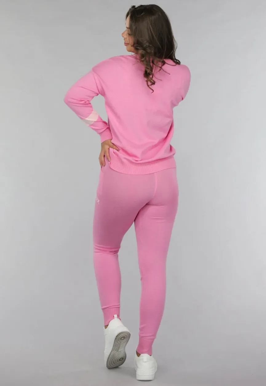 Roze Two Piece met Teddy Cijfers