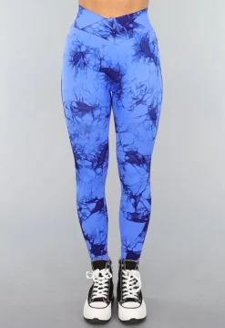Scrunch Fitness Legging met Print en Overslag