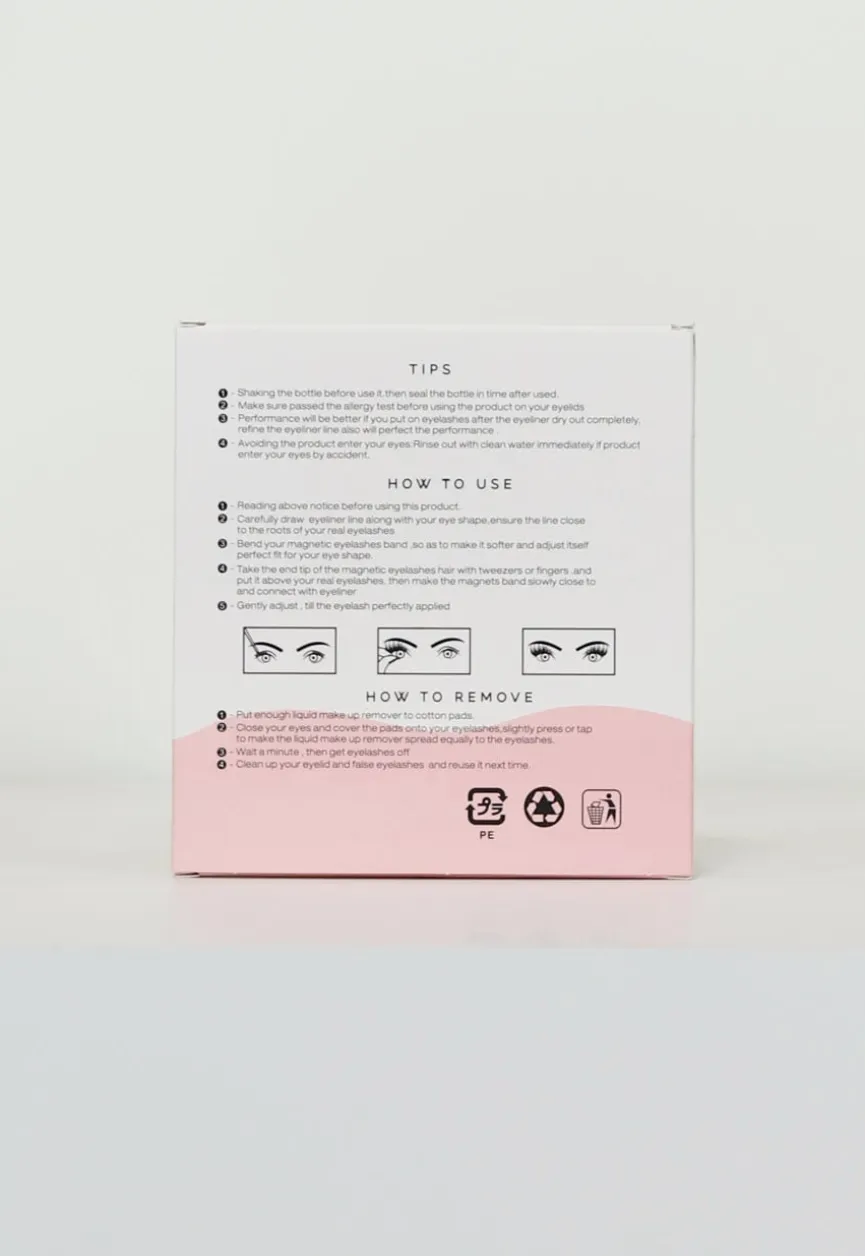 Set van 3 Magnetic Doll Eye Lashes met Variërende Lengte