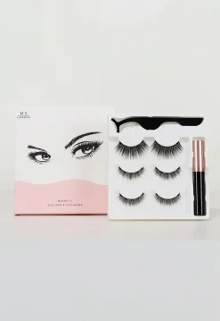 Set van 3 Magnetic Doll Eye Lashes met Variërende Lengte