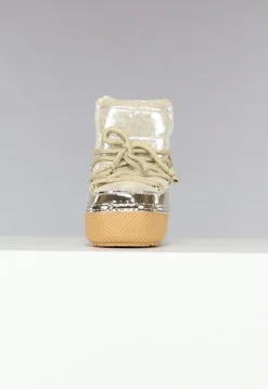 Sparkle Sneeuwlaarzen in Goud met Metallic Detail