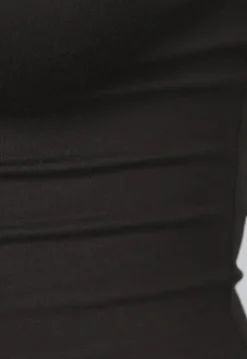 Stretch Jurkje met Flared Mouwen en Ruffles