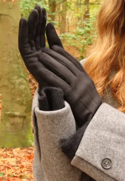 Suèdelook Touchscreen Handschoenen