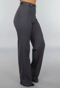 Tall Antraciet Pantalon met Stretch