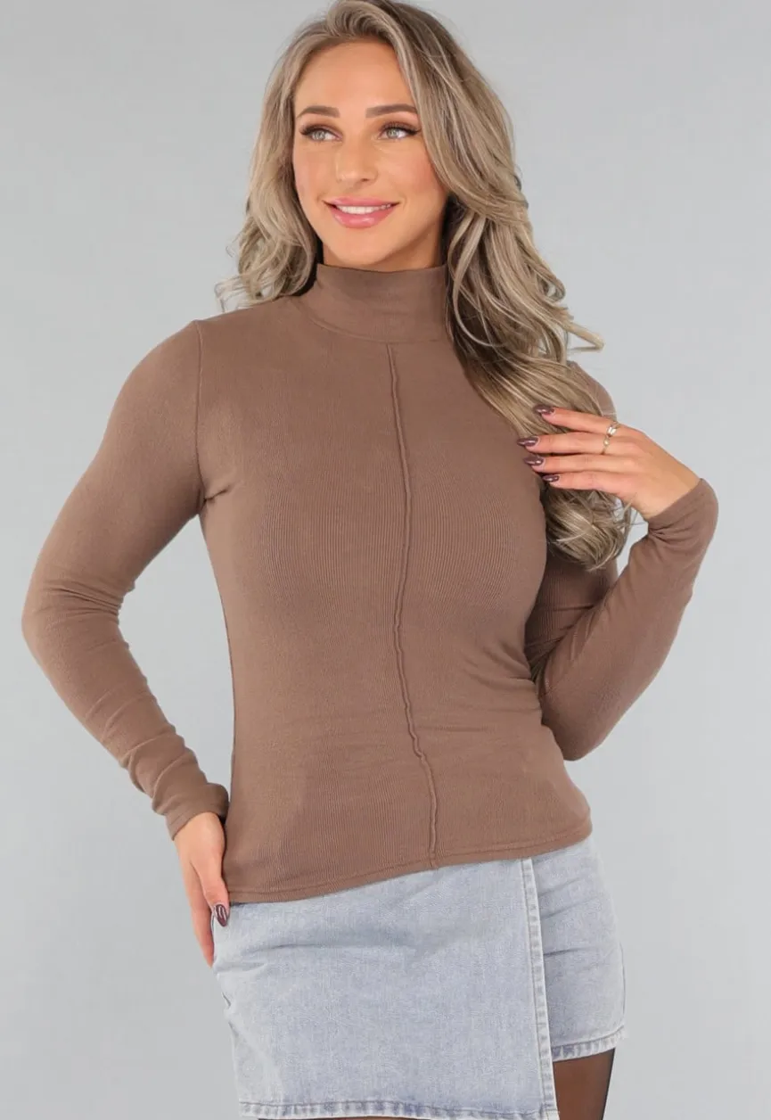 Taupe Truitje met Kleine Col