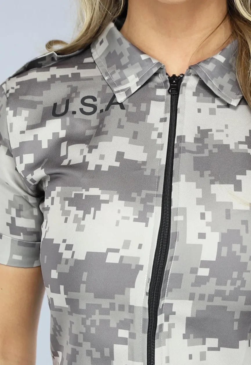U.S.A Army Playsuit Kostuum