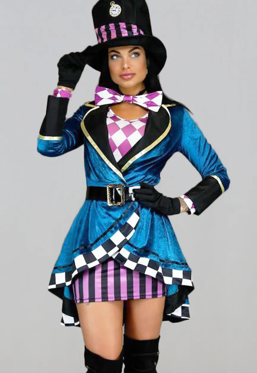 Velvet Mad Hatter Kostuum