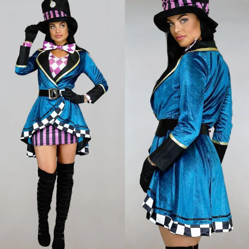 Velvet Mad Hatter Kostuum