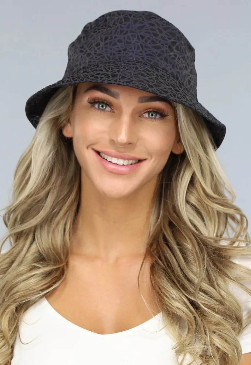 Waterdichte Reflecterende Print Bucket Hat