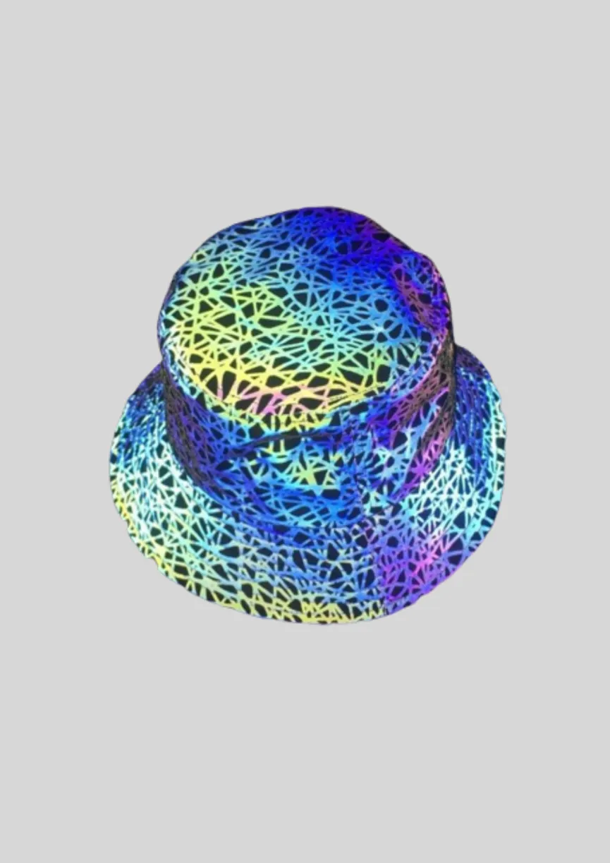 Waterdichte Reflecterende Print Bucket Hat