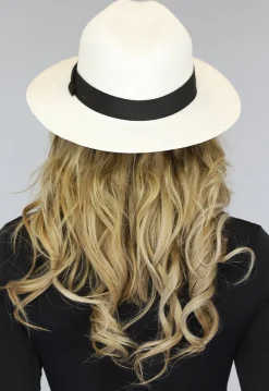 Witte Basic Strand Hoed