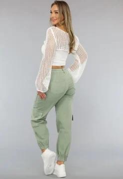 Witte Bolero met Wijduitlopende Mouwen