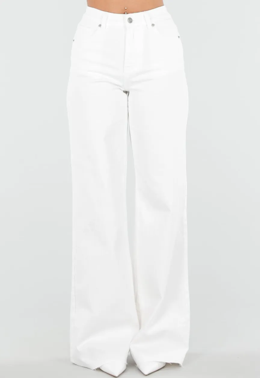 Witte High Waist Wide Leg Tall Jeans