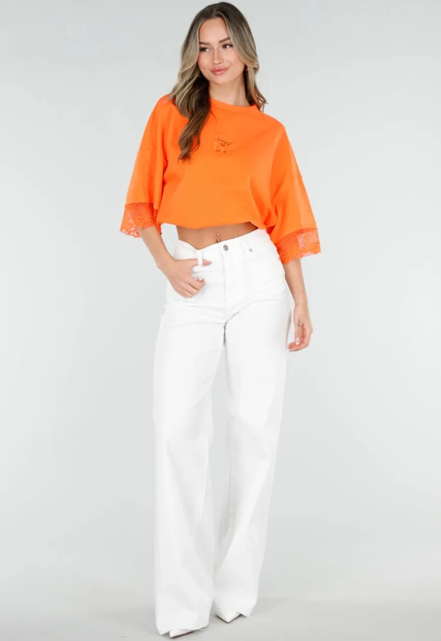 Witte High Waist Wide Leg Tall Jeans