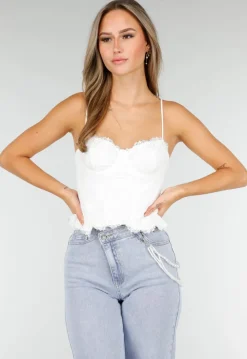 Witte Parel Broekketting