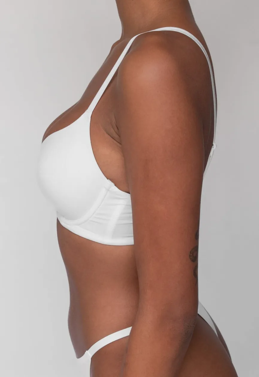 Witte Soft Cup BH met Beugels