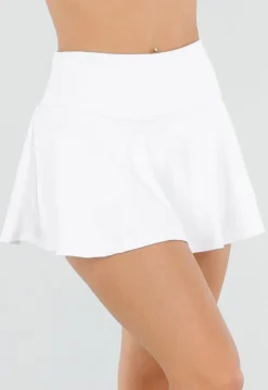 Witte Sport Skort met Binnenbroekje en Zakken