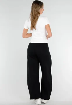 Witte Sport T-Shirt met Korte Mouwen en Stretch