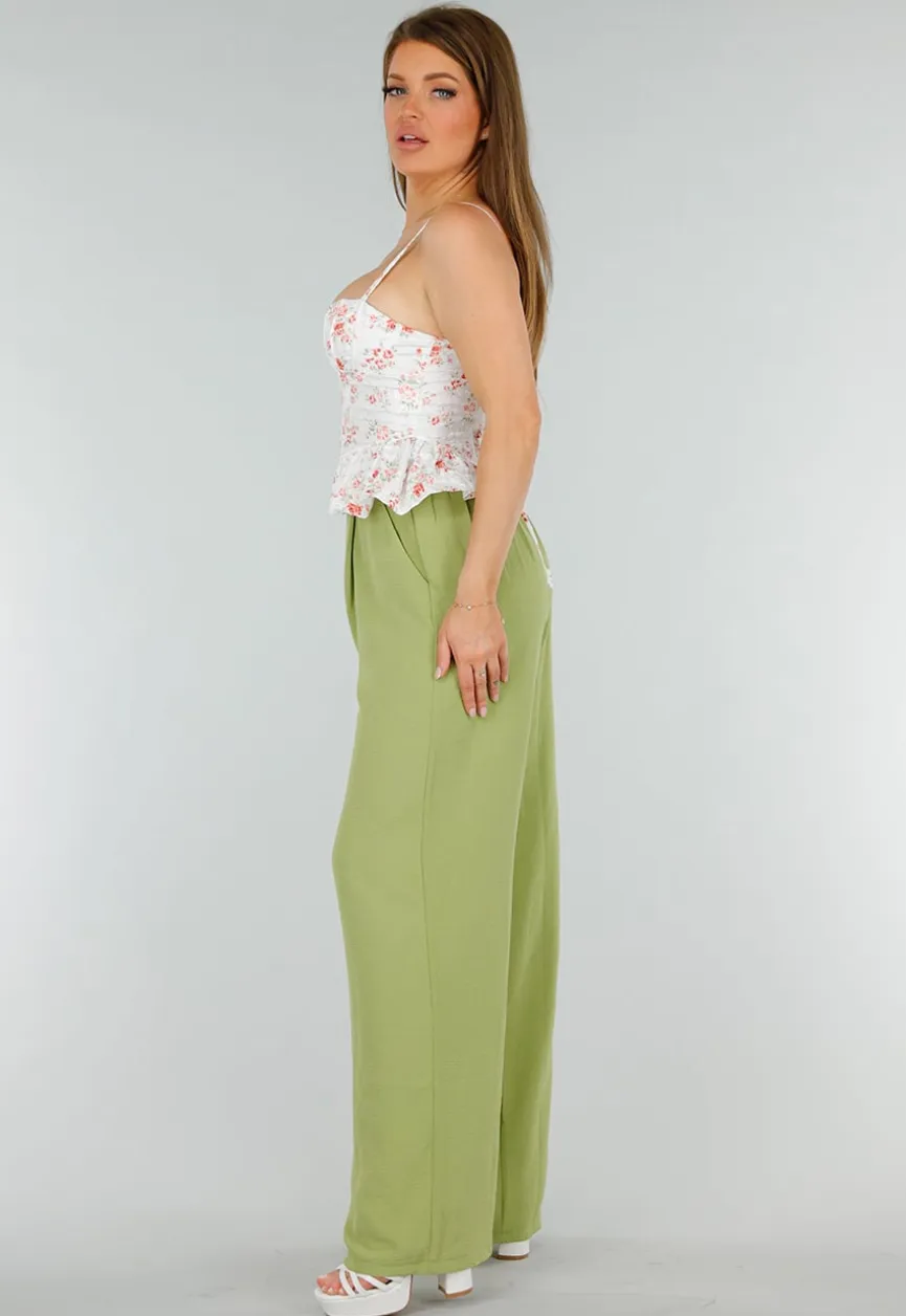 Witte Stretch Korset Top met Vetersluiting, beugels en Bloemenprint