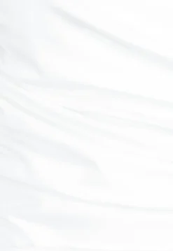 Witte Stretch Top met Overslag en Plooien