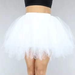 Witte Tutu met Elastische Tailleband
