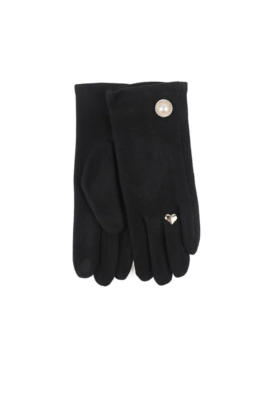 Zachte Handschoenen met Gouden Details