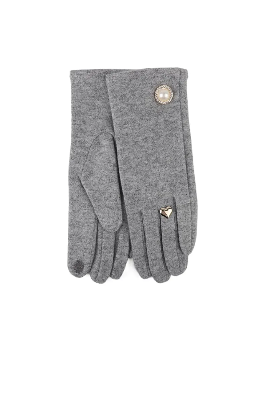 Zachte Handschoenen met Gouden Details