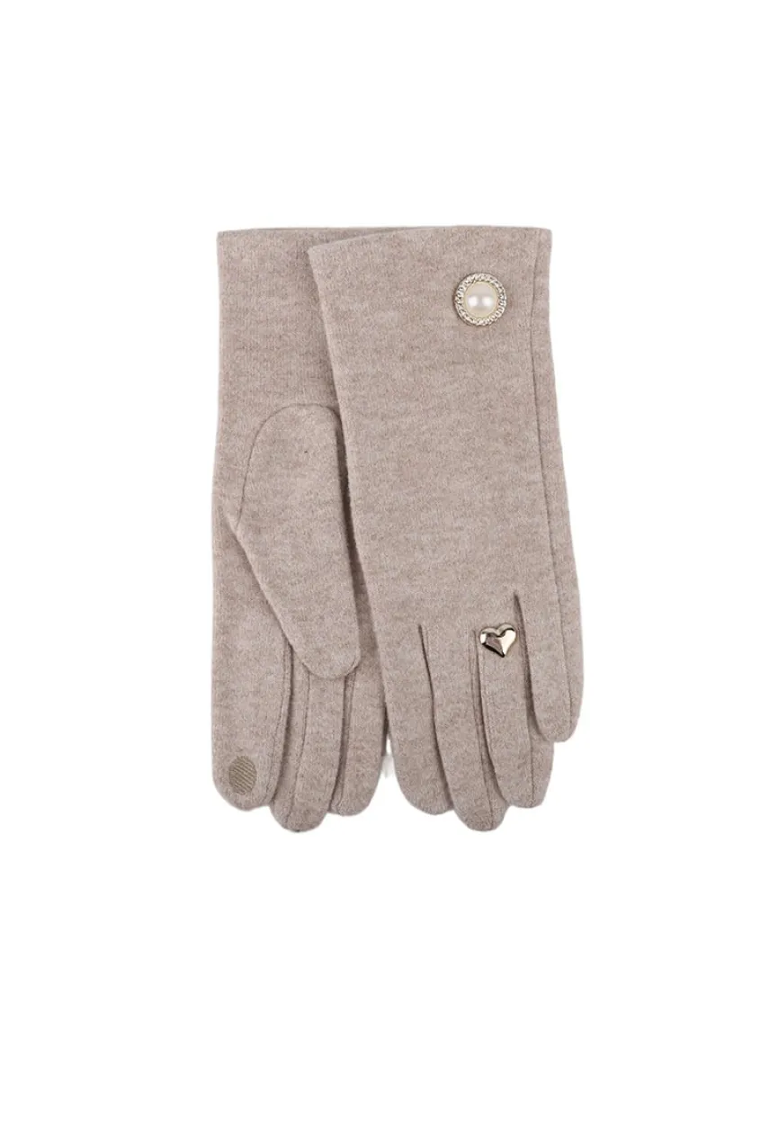 Zachte Handschoenen met Gouden Details
