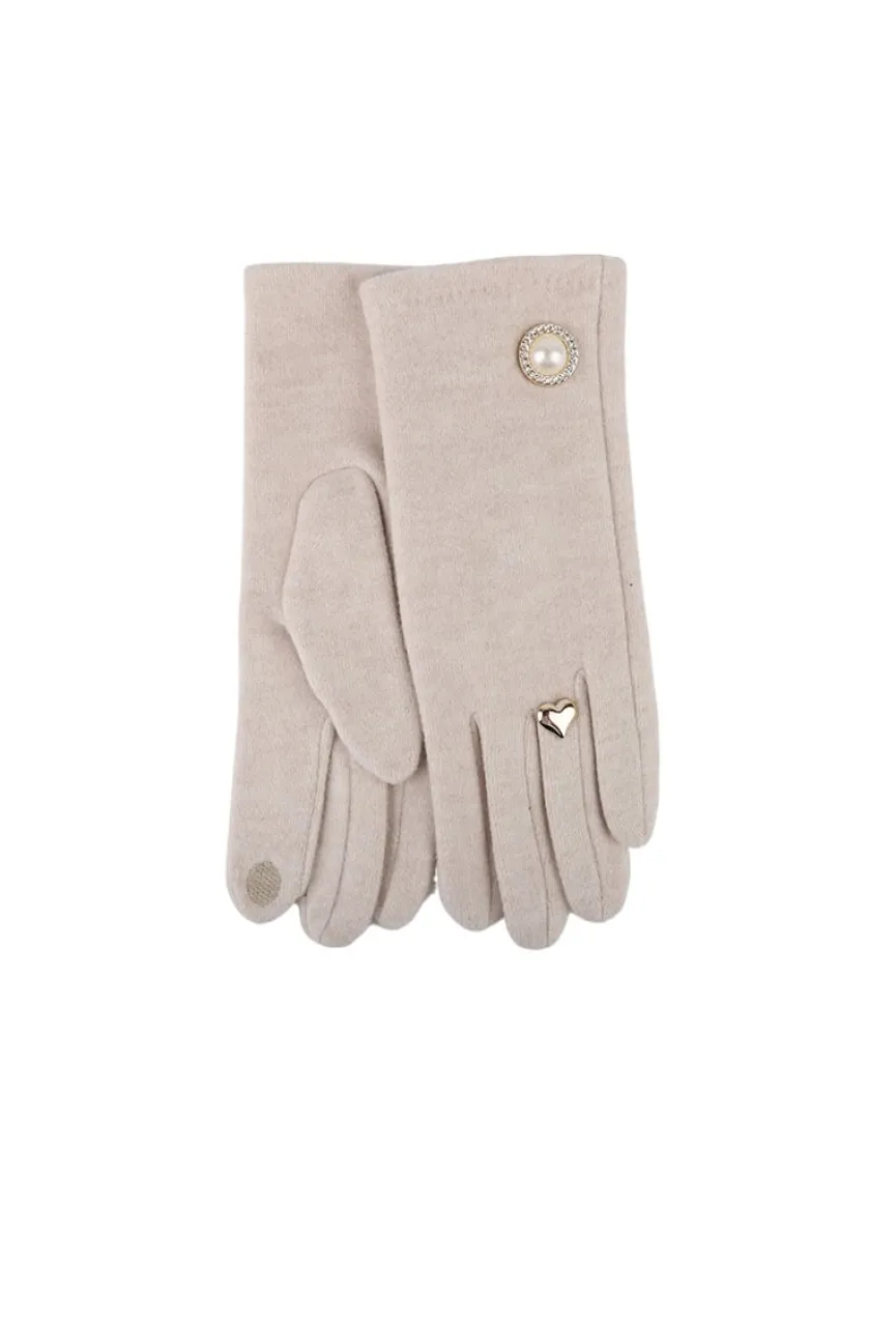 Zachte Handschoenen met Gouden Details