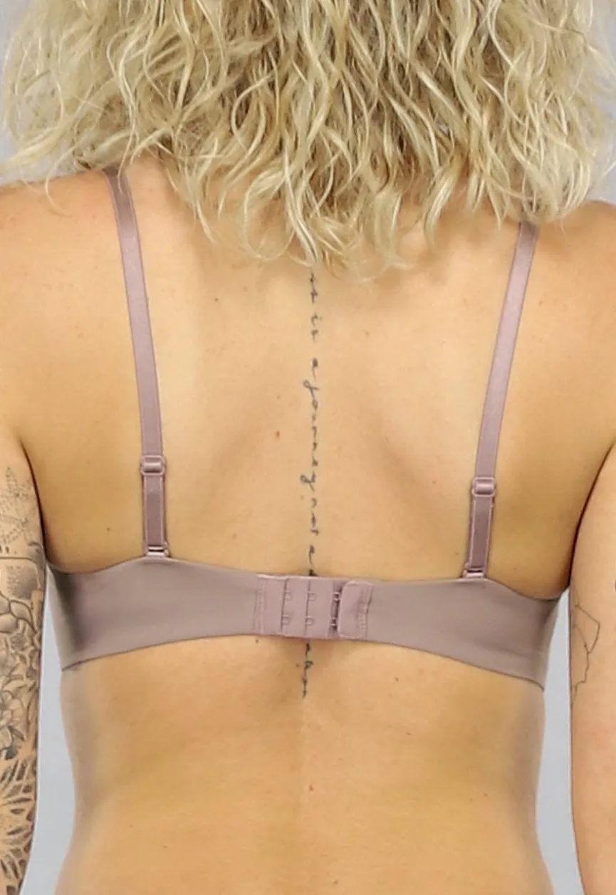 Zachte Taupe BH met Kruisbare Bandjes