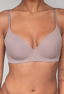 Zachte Taupe BH met Kruisbare Bandjes