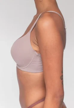 Zachte Taupe BH met Kruisbare Bandjes