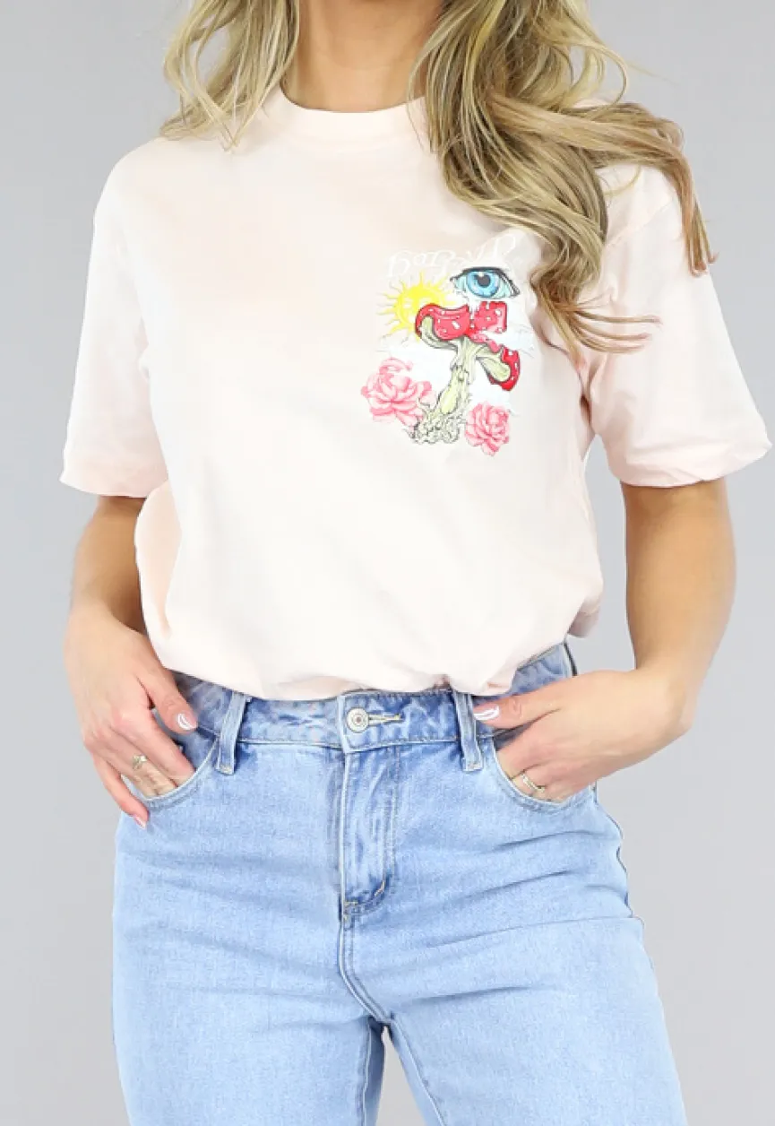 Zalmroze Oversized Trippy T-Shirt