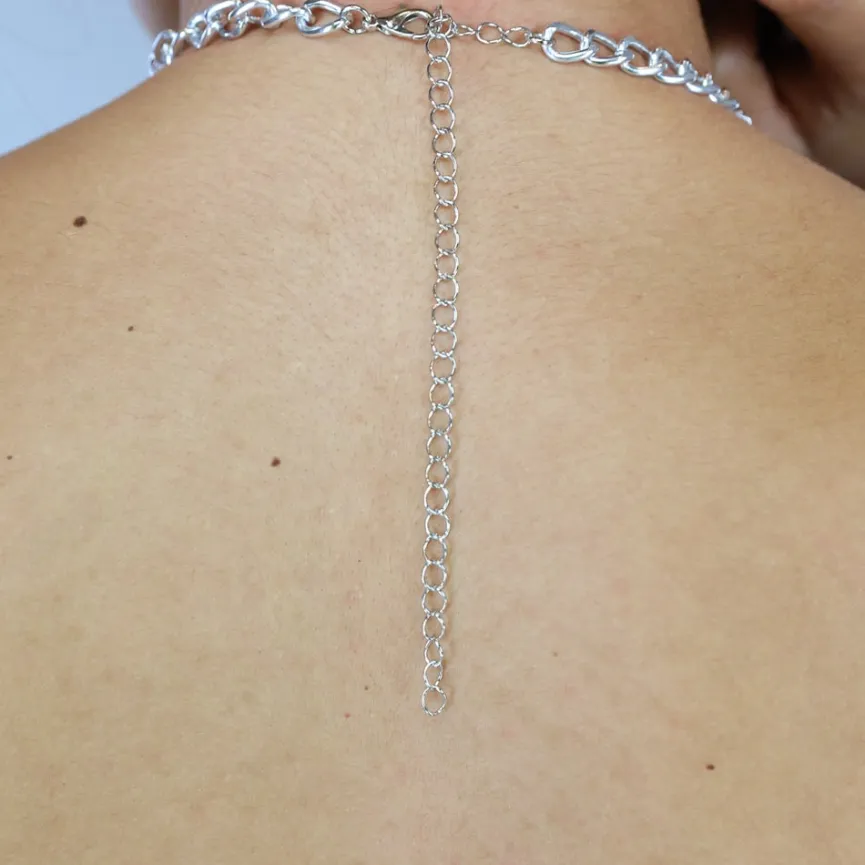 Zilveren Diamond Sexy Bodychain