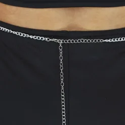 Zilveren Diamond Sexy Bodychain